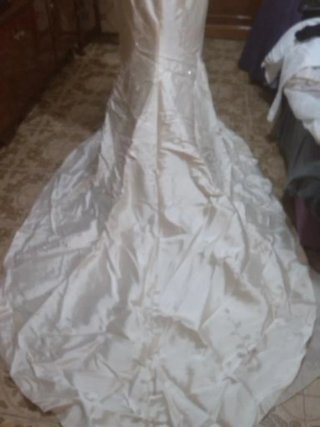 Abito da sposa avorio modificabile