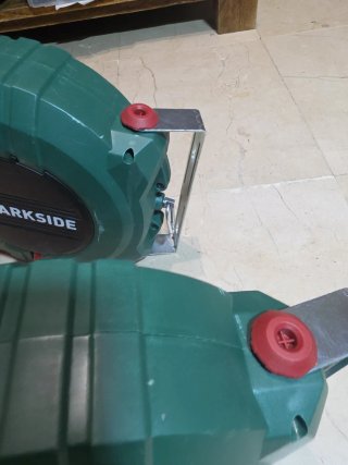 2 Tubi pneumatici autoavvolgenti Parkside 10M