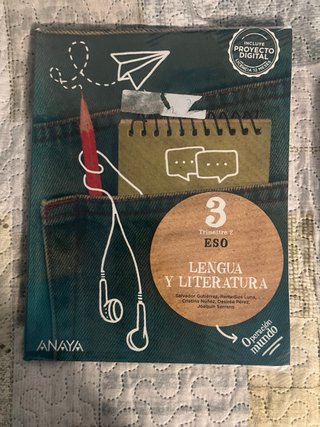 Lengua y Literatura, 3 ESO, Operación mundo