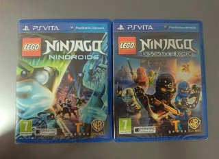 Precintados pack 2 Juegos ps vita Lego Ninja go