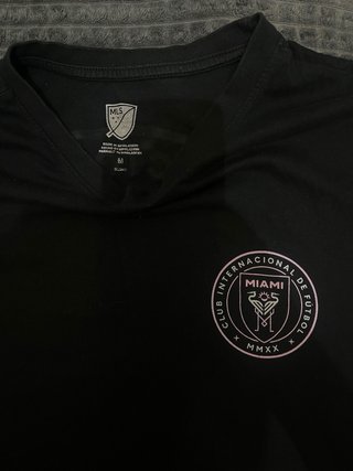 Camiseta Negra Inter de Miami