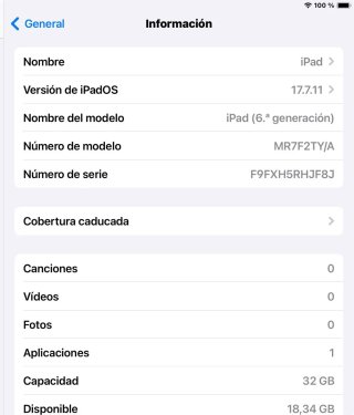 iPad Apple 9,7" (6ª generazione, 2018), Wi-Fi, 32 GB, Grigio Siderale. Con caricatore e Pencil originali.