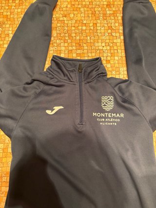 Sudadera Montemar Joma Media Cremallera Azul