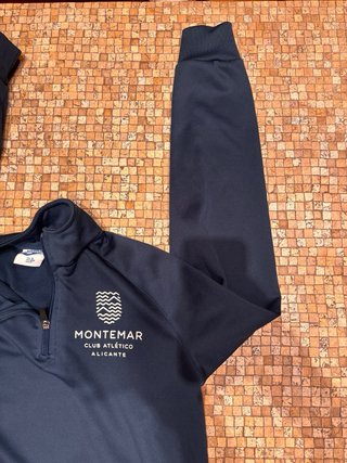 Sudadera Montemar Joma Media Cremallera Azul