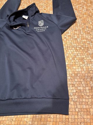 Sudadera Montemar Joma Media Cremallera Azul