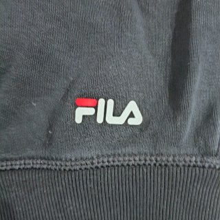 Hoodie Fila Negro Streetwear Casual Talla S Small