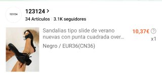 Sandalias slide punta cuadrada