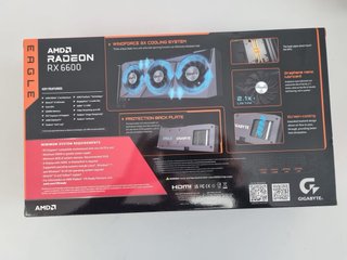 NUEVA Gigabyte RX 6600 Eagle 8G Tarjeta Gráfica