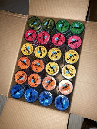 GRANDI STOCK DI SNUS/NICOTINE POUCHES