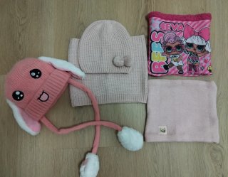 Conjunto gorro y bufanda infantil