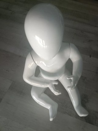 Maniquí Bebé Articulado Blanco
