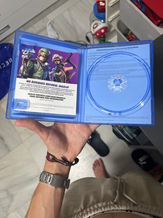 Caja Fortnite Lote Criogenización PS4