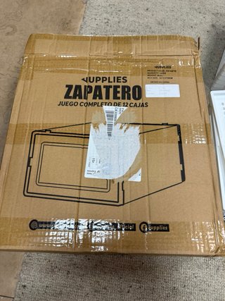 Set di 12 scatole organizzatrici per scarpe