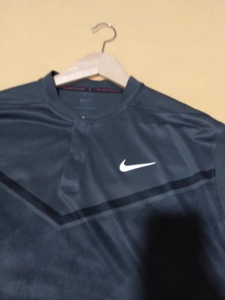 Polo Nike Negro Talla L