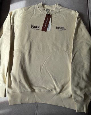 Sudadera NUDE Project Beige Talla S