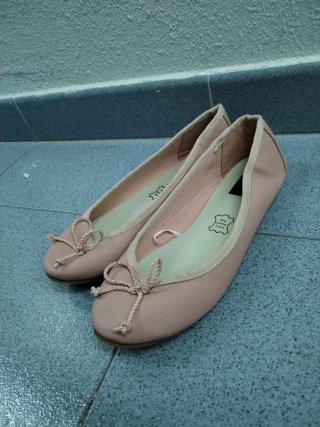 Zapatos manoletinas rosa Talla 38