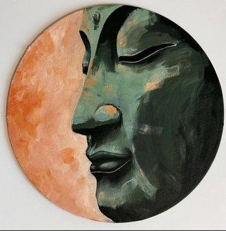 Cuadro buda contemporáneo original