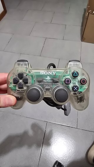 Controller Sony PlayStation Trasparente (PS1)