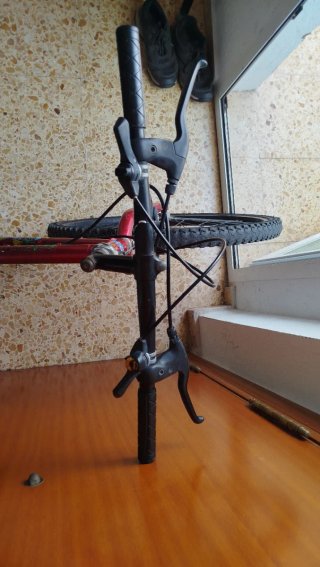 Bicicleta de Montaña Roja Ruedas 26
