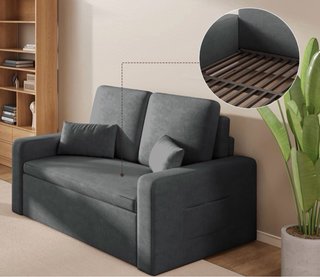 Sofá Cama Gris tiene 2 meses desde la compra
