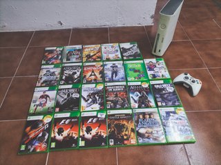Console Xbox 360 Bianca + 22 Giochi