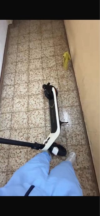 Patinete Eléctrico Blanco kqi2 pro