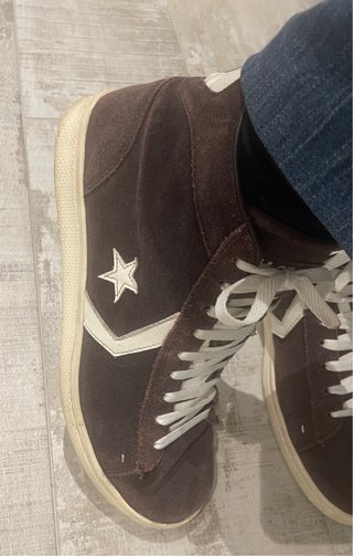 Sneakers alte Converse marroni