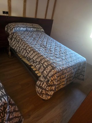 Cama hospitalaria ajustable