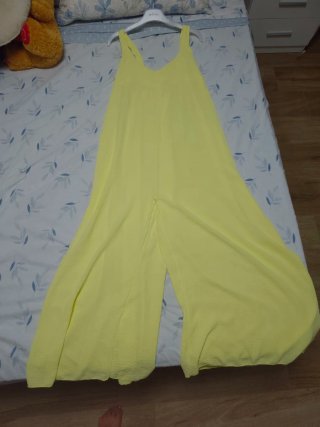 Mono amarillo de algodón
