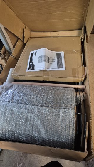 Jaula Pájaros con Soporte Ruedas Bandeja Extraíble