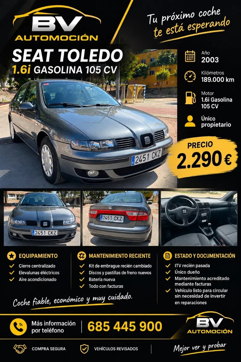 SEAT Toledo 2003