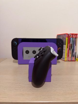 Soporte mando y Cubierta Estilo GameCube Switch 2