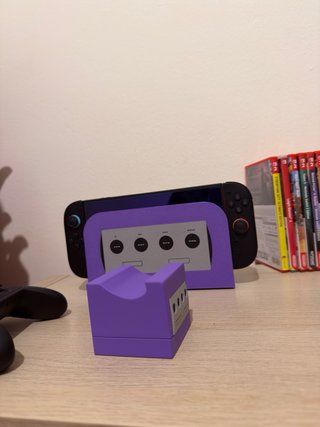 Soporte mando y Cubierta Estilo GameCube Switch 2