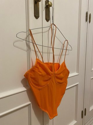 Top Corsé Naranja