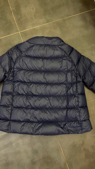 Chaqueta Zara azul acolchada