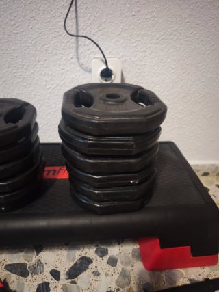 Set Bodypump con Barra, Discos y Step