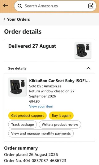 Silla de coche para bebé CON SOLO UN MES !!!!
