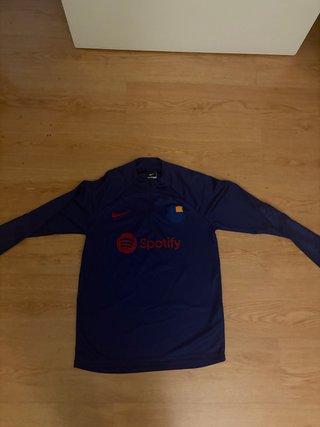 Conjunto chándal Barça Nike azul y rojo