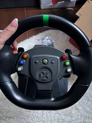 Volante da corsa DOYO R180C 180° + Pedali nuovi 5 in 1