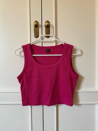 Top rosa crop