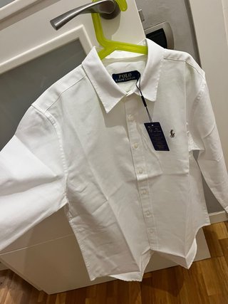 Camisa Polo Ralph Lauren Blanca
