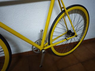 Bicicleta Amarilla Singlespeed