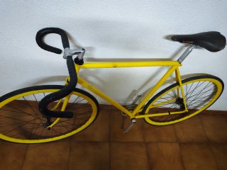 Bicicleta Amarilla Singlespeed