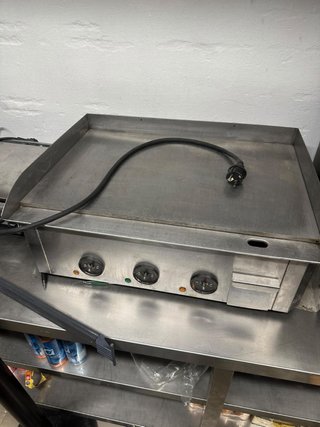 Plancha profesional acero inoxidable