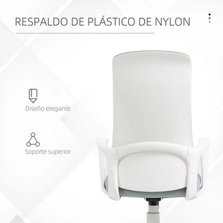 Silla Oficina Giratoria Basculante Ajustable Gris