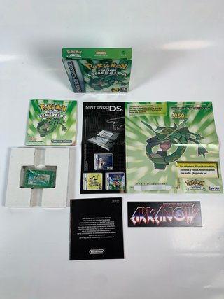 Pokemon Edición Esmeralda GBA Completo PAL España