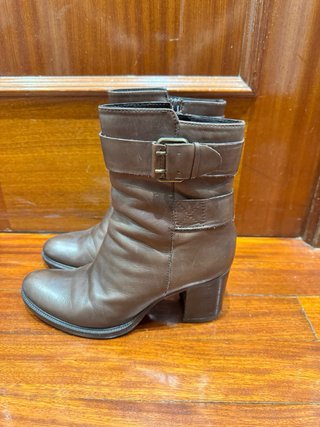Botines de Piel Geox Marrones