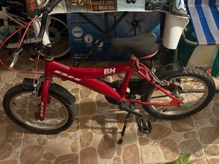 Bicicleta Infantil Roja