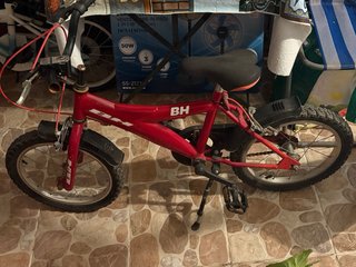 Bicicleta Infantil Roja