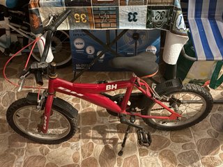 Bicicleta Infantil Roja